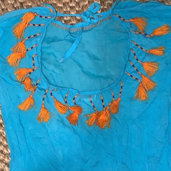 CACHE Tassel and Beaded Cover-Up - Picture 5 of 10